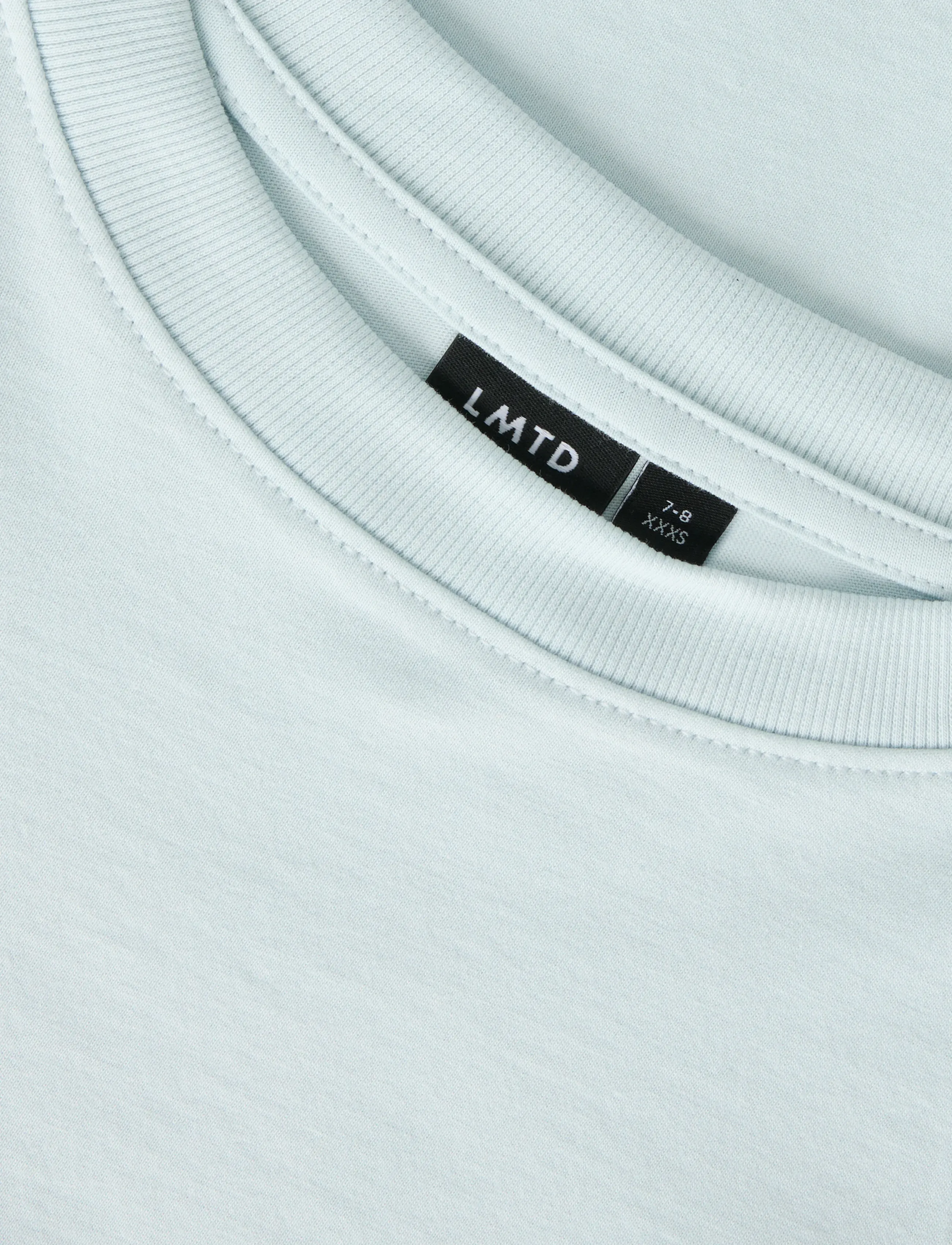 LMTD - NLNNEVOLLO LS RLX TOP - langærmede t-shirts - ice water - 2