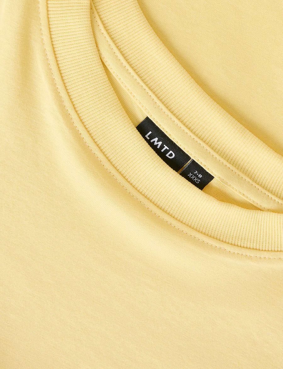 LMTD - NLNNEVOLLO LS RLX TOP - t-krekli ar garām piedurknēm - pale banana - 2