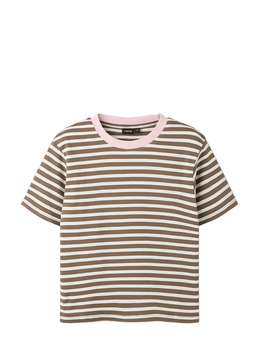 LMTD - NLFRAIN SS RLX TOP - lühikeste varrukatega t-särgid - chocolate chip - 2