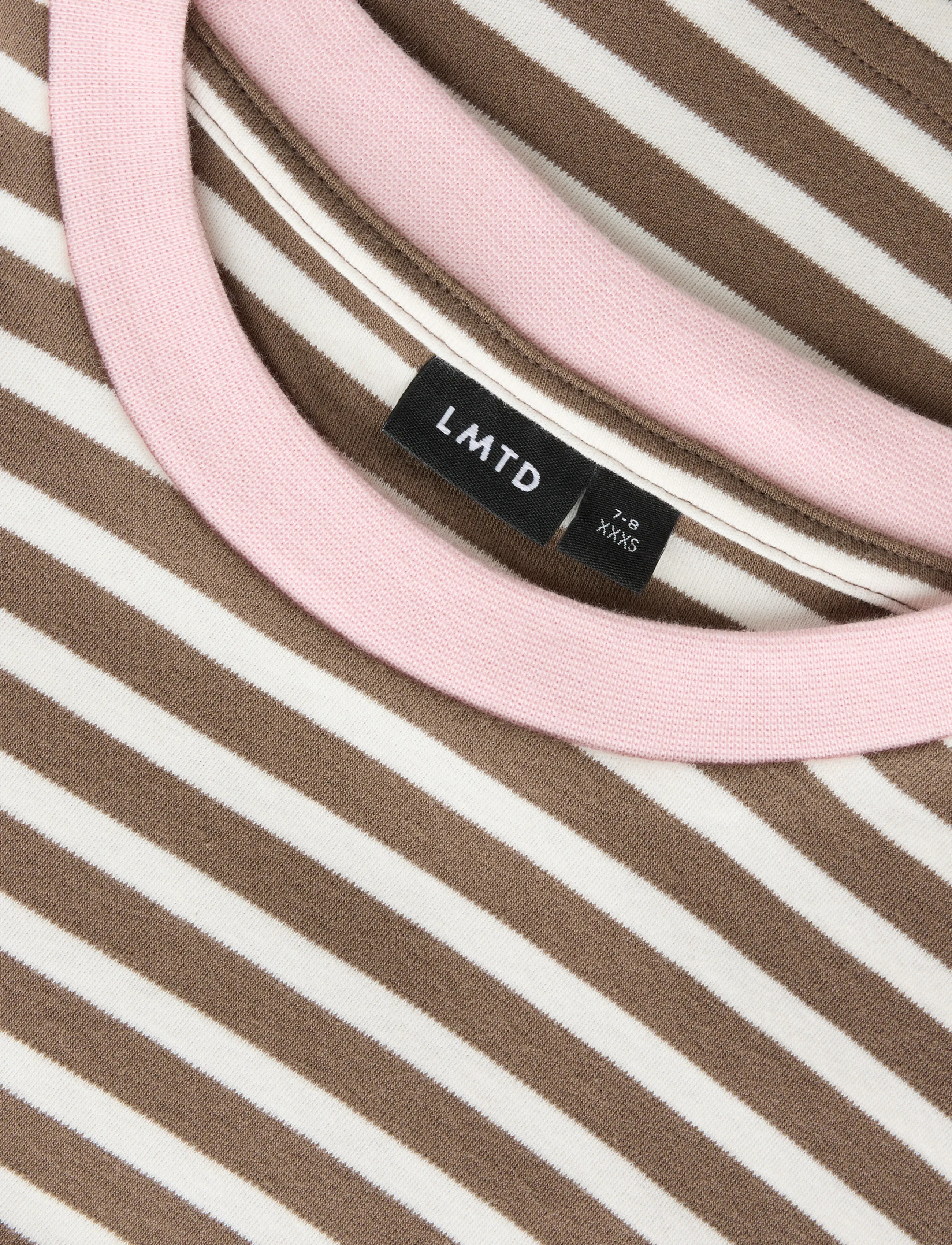 LMTD - NLFRAIN SS RLX TOP - lühikeste varrukatega t-särgid - chocolate chip - 3