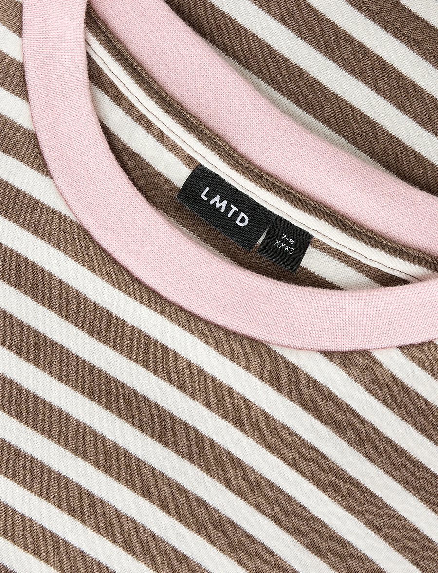 LMTD - NLFRAIN SS RLX TOP - lühikeste varrukatega t-särgid - chocolate chip - 3