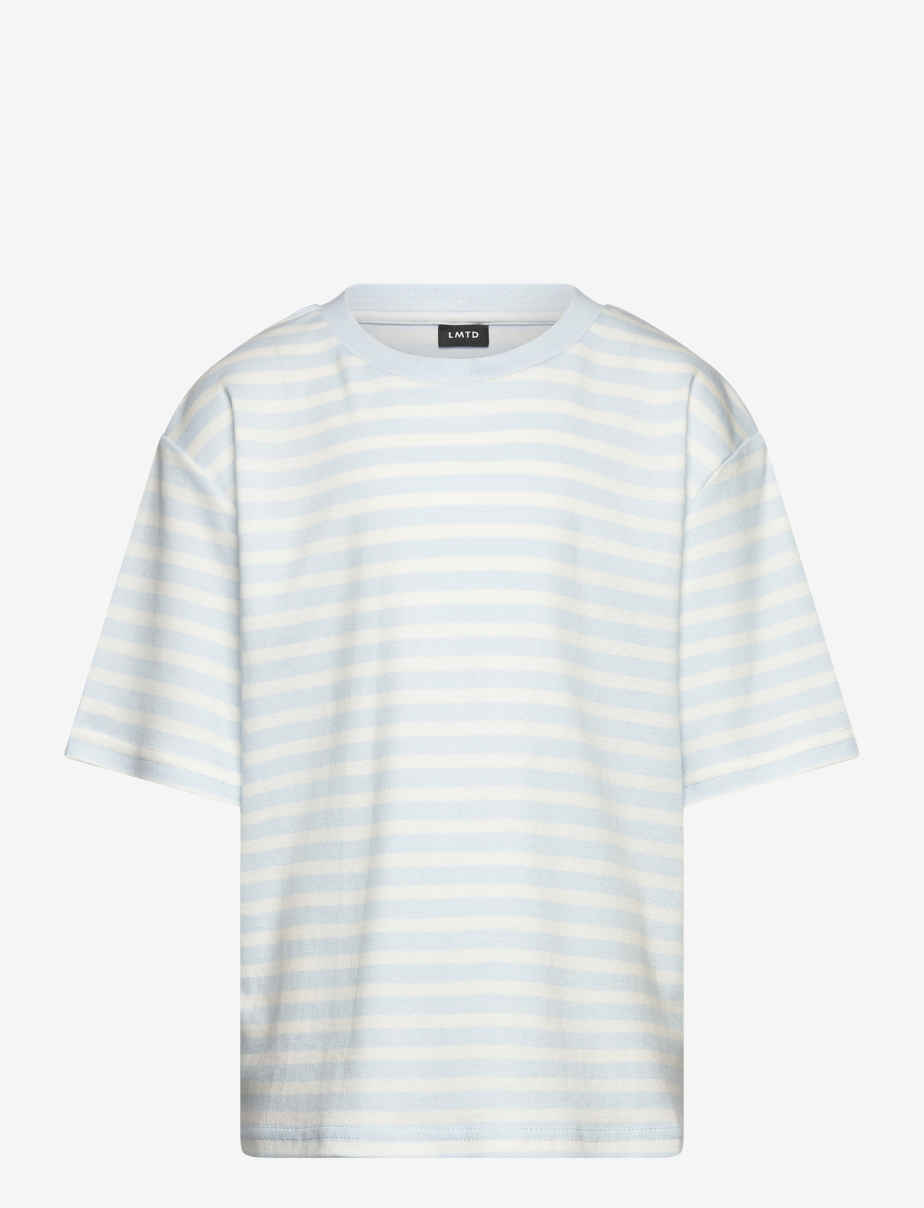 LMTD - NLFRAIN SS RLX TOP - kortärmade t-shirts - ice water - 0