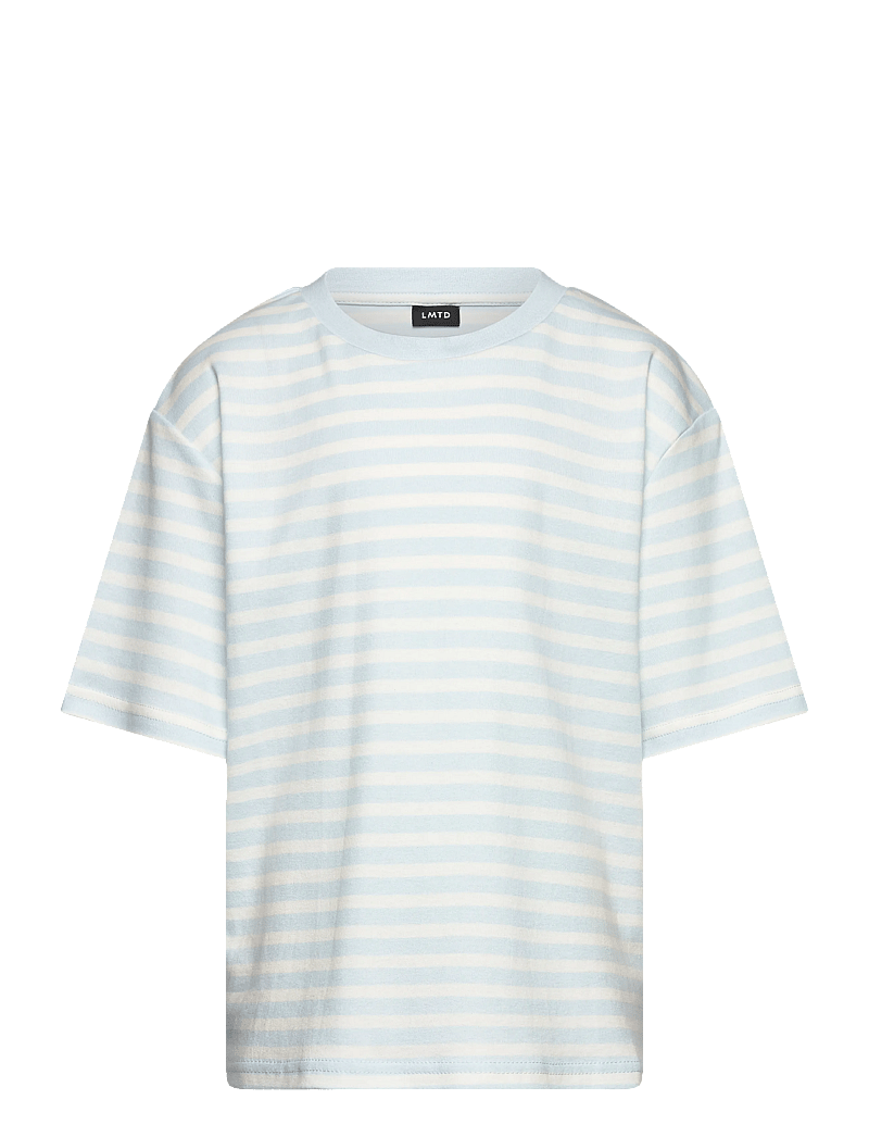 LMTD - NLFRAIN SS RLX TOP - kortärmade t-shirts - ice water - 0