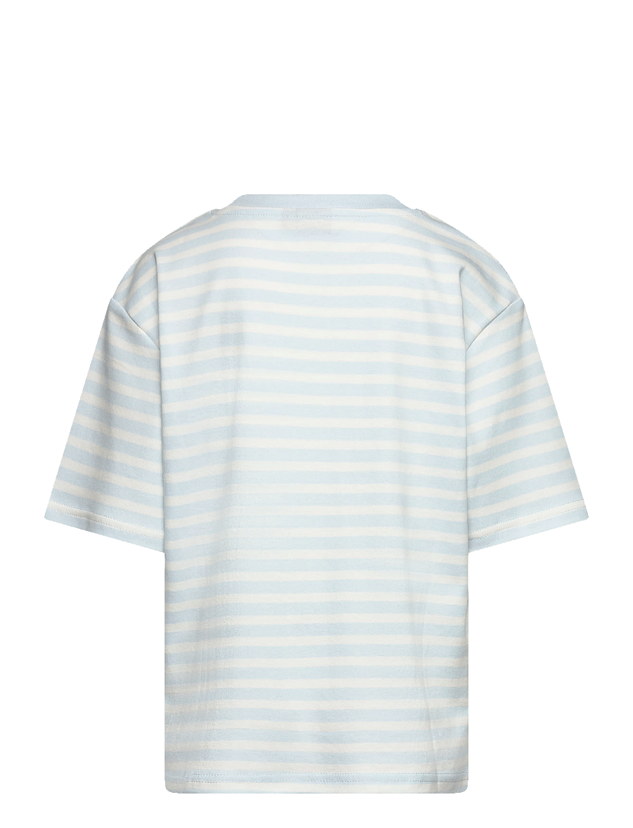 LMTD - NLFRAIN SS RLX TOP - kortärmade t-shirts - ice water - 1