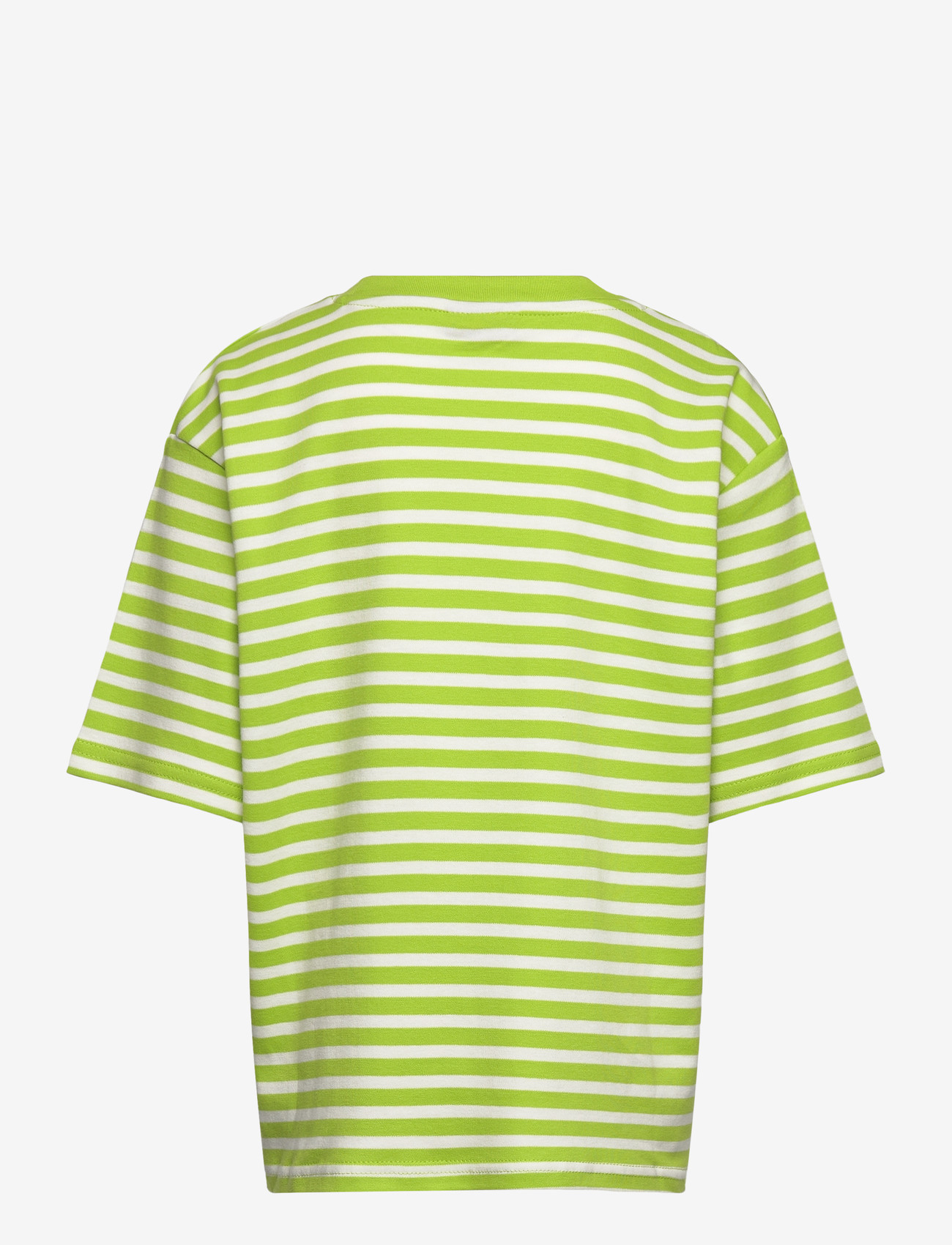 LMTD - NLFRAIN SS RLX TOP - kortærmede t-shirts - lime green - 1