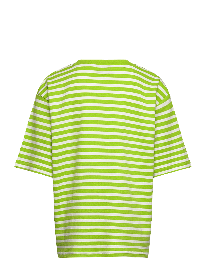 LMTD - NLFRAIN SS RLX TOP - kortærmede t-shirts - lime green - 1