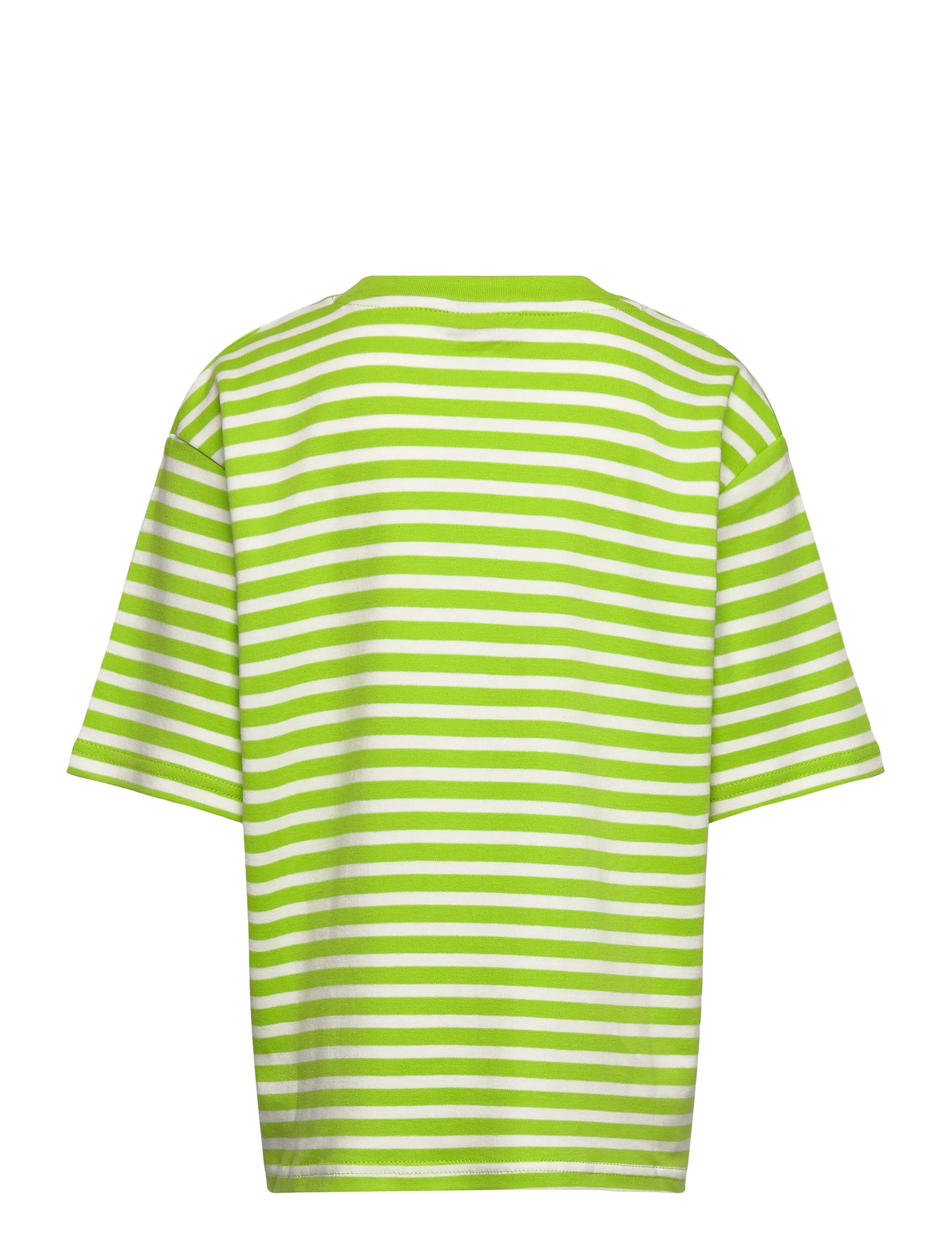 LMTD - NLFRAIN SS RLX TOP - short-sleeved t-shirts - lime green - 1