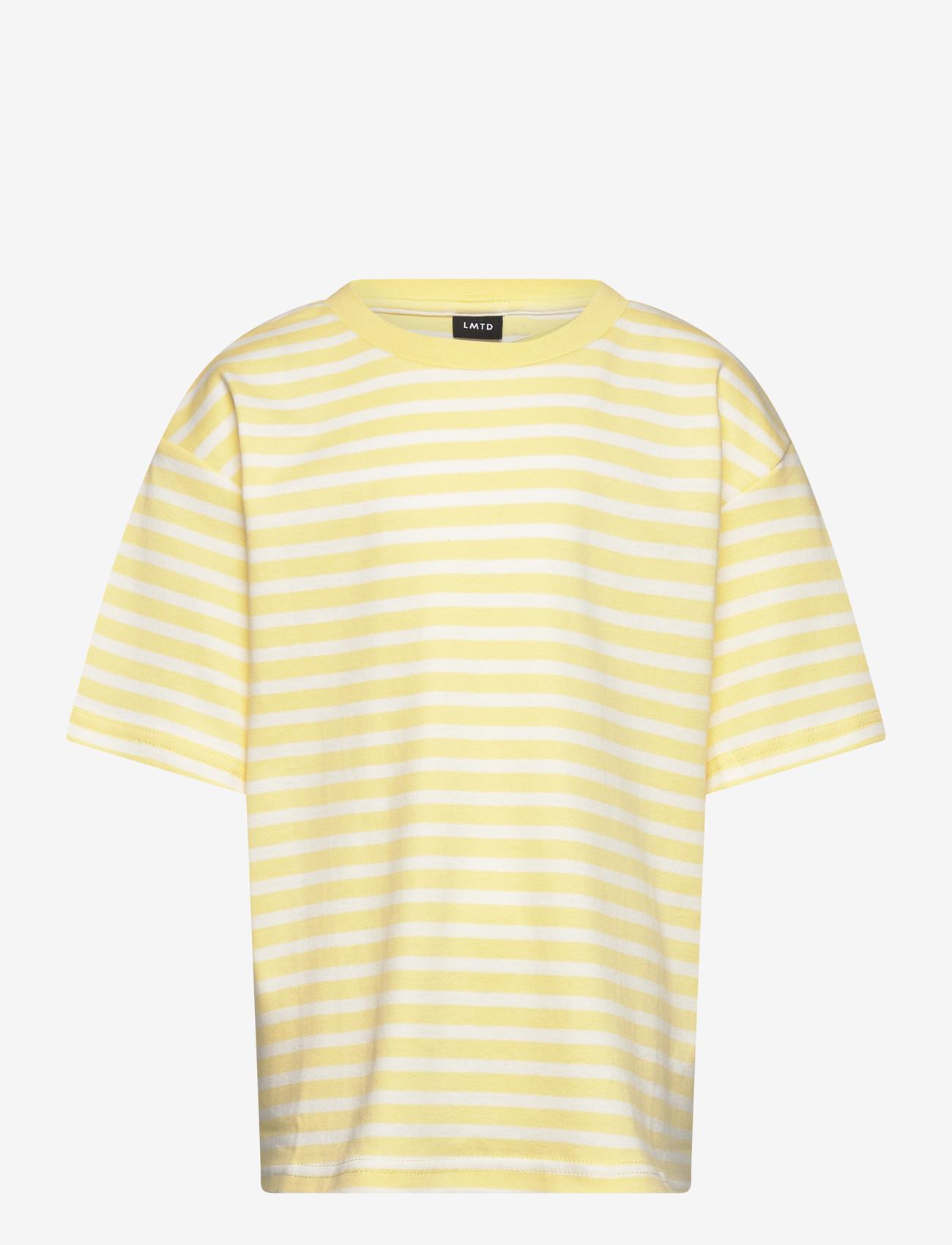 LMTD - NLFRAIN SS RLX TOP - kortærmede t-shirts - pale banana - 0