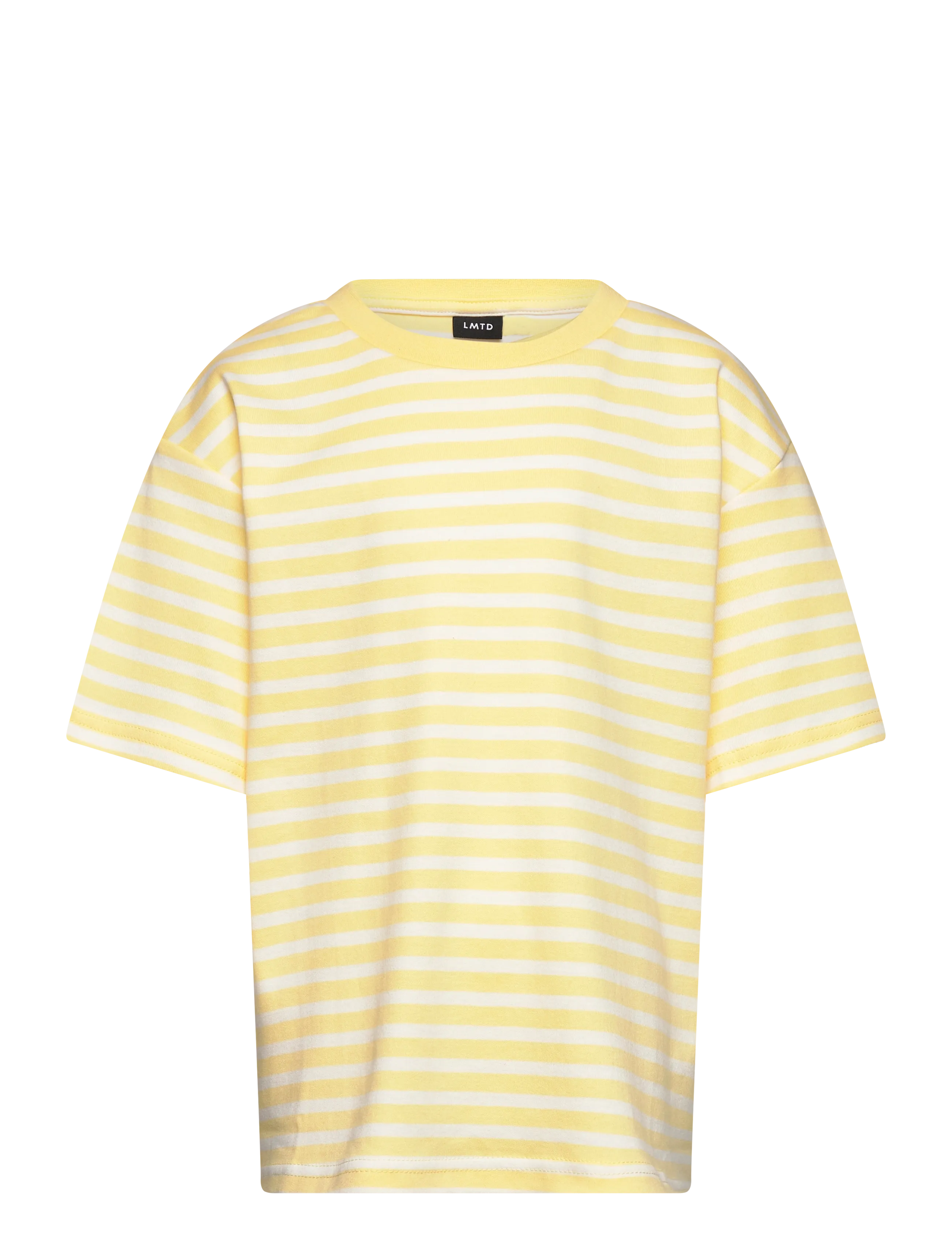LMTD NLFRAIN SS RLX TOP - Overdele - PALE BANANA / yellow