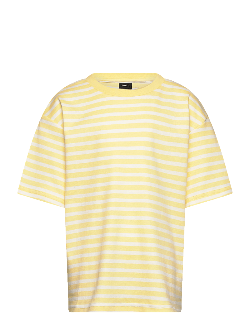 LMTD - NLFRAIN SS RLX TOP - kortærmede t-shirts - pale banana - 0