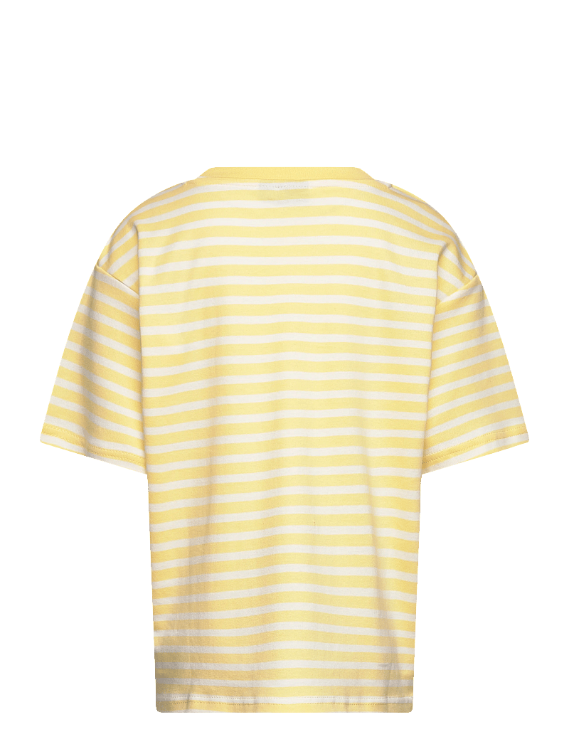LMTD - NLFRAIN SS RLX TOP - kortærmede t-shirts - pale banana - 1