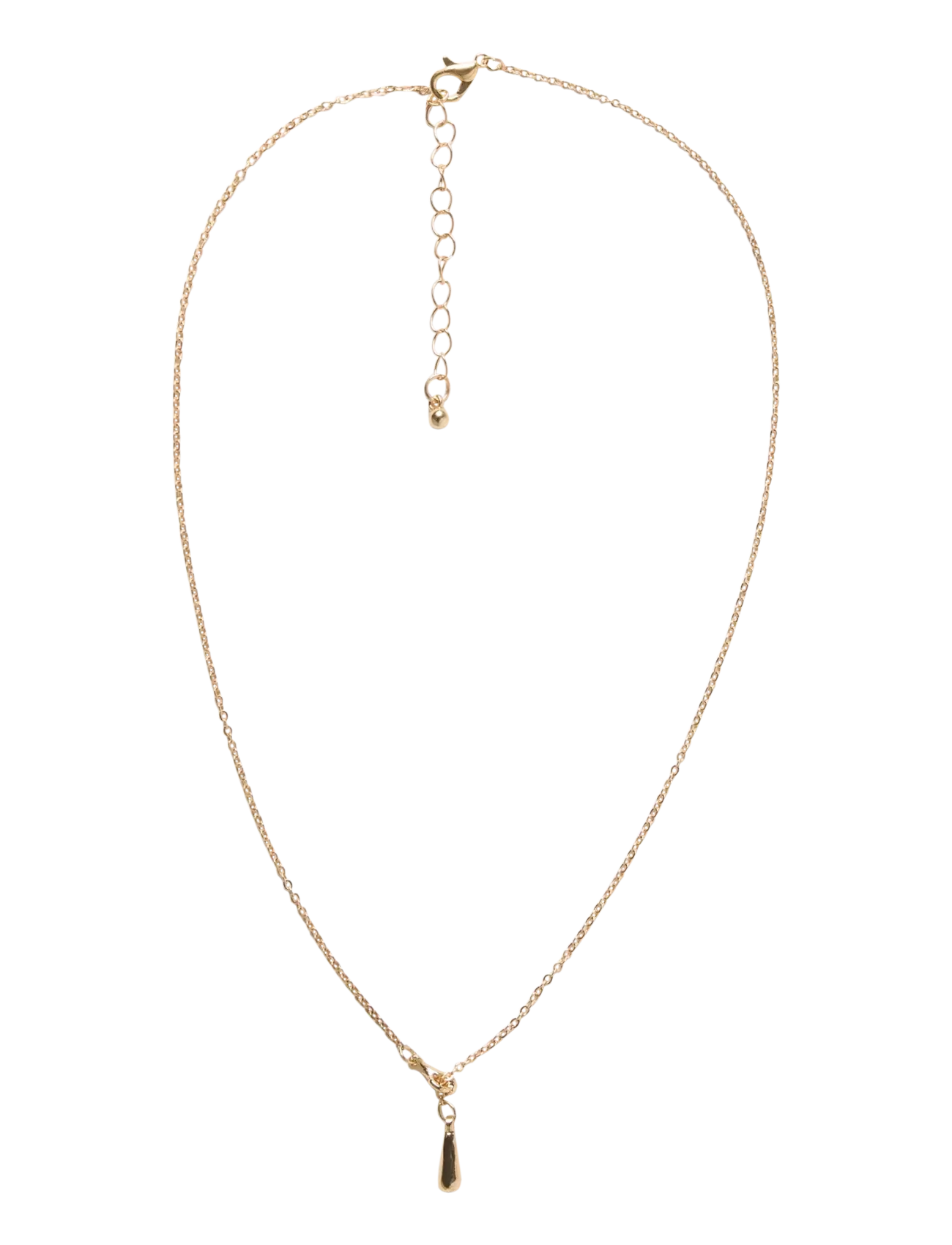 LMTD Nlfdrop Drip Necklace, One Size, Gold, Kids Smykker > Halskæder, Børn
