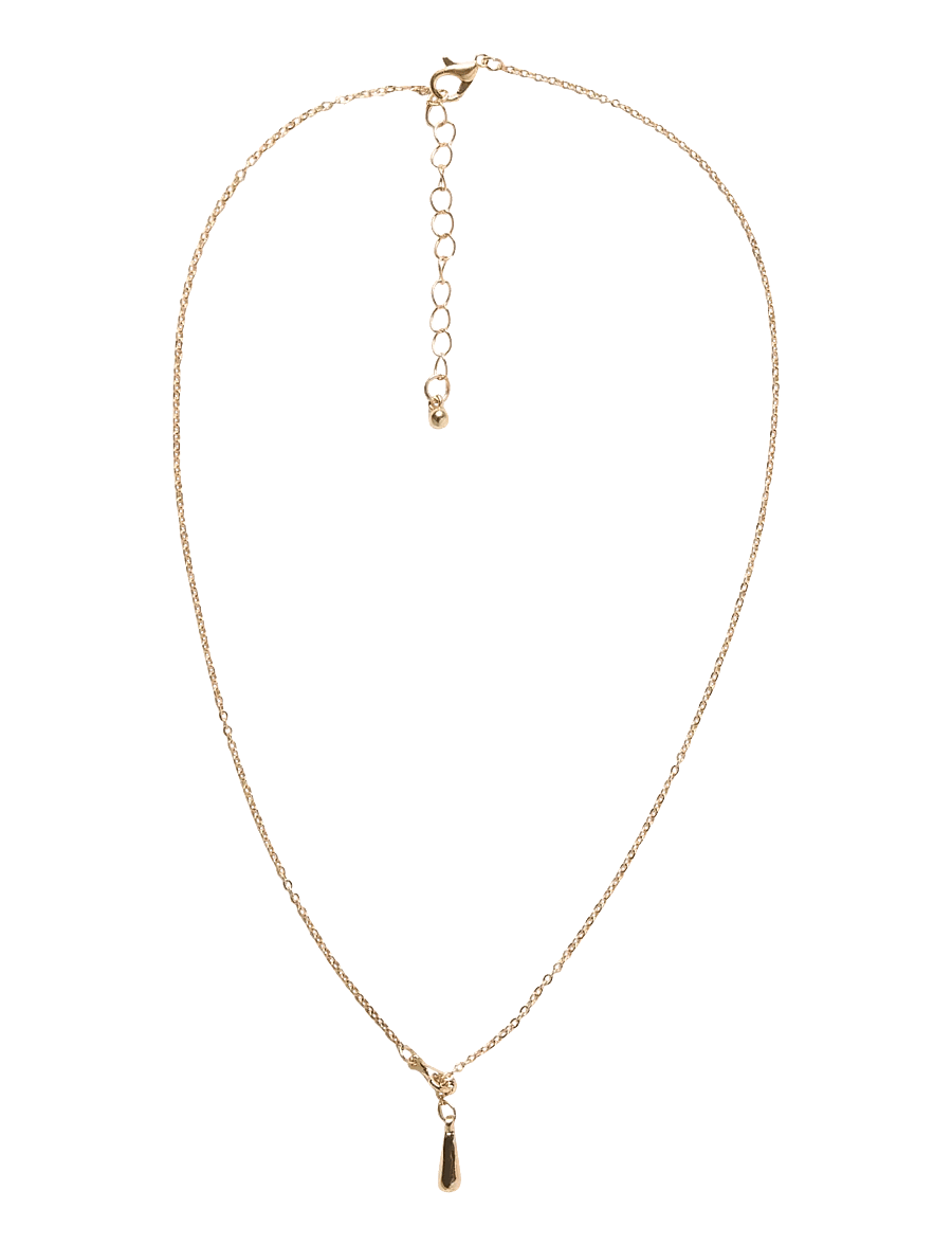 LMTD - NLFDROP DRIP NECKLACE - halsketten - gold colour - 0