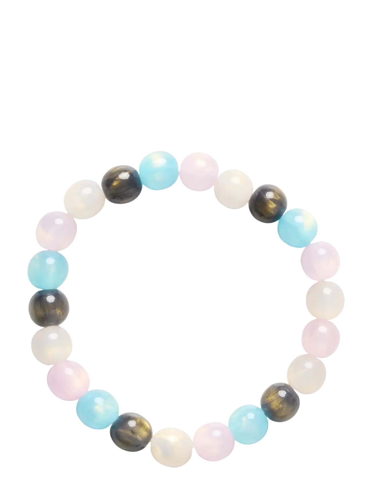 LMTD Nlfselina Mix Bracelet, One Size, Kids Jewellery, Rosa - Bracelets, Kinder