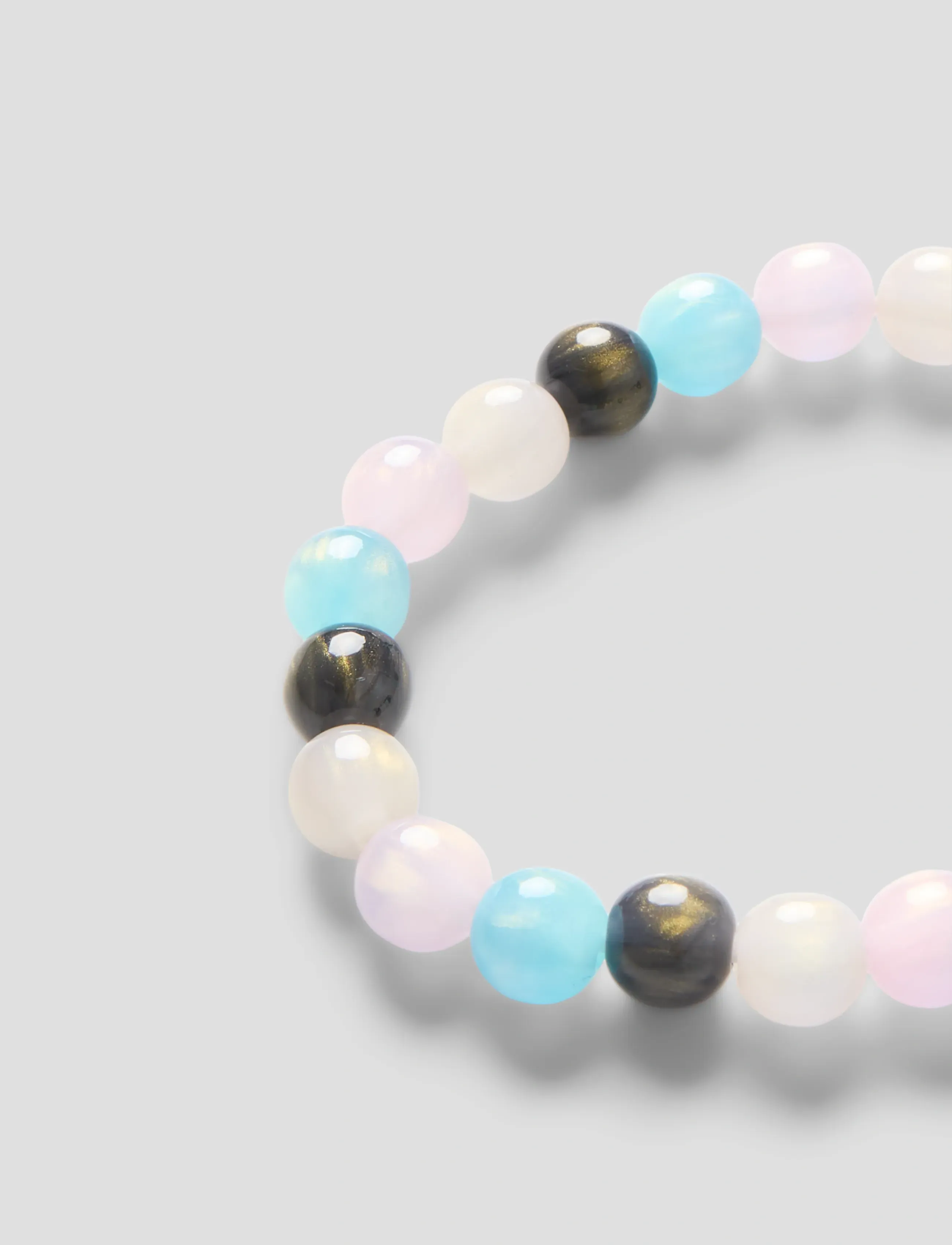 LMTD - NLFSELINA MIX BRACELET - armbänder - crystal pink - 1