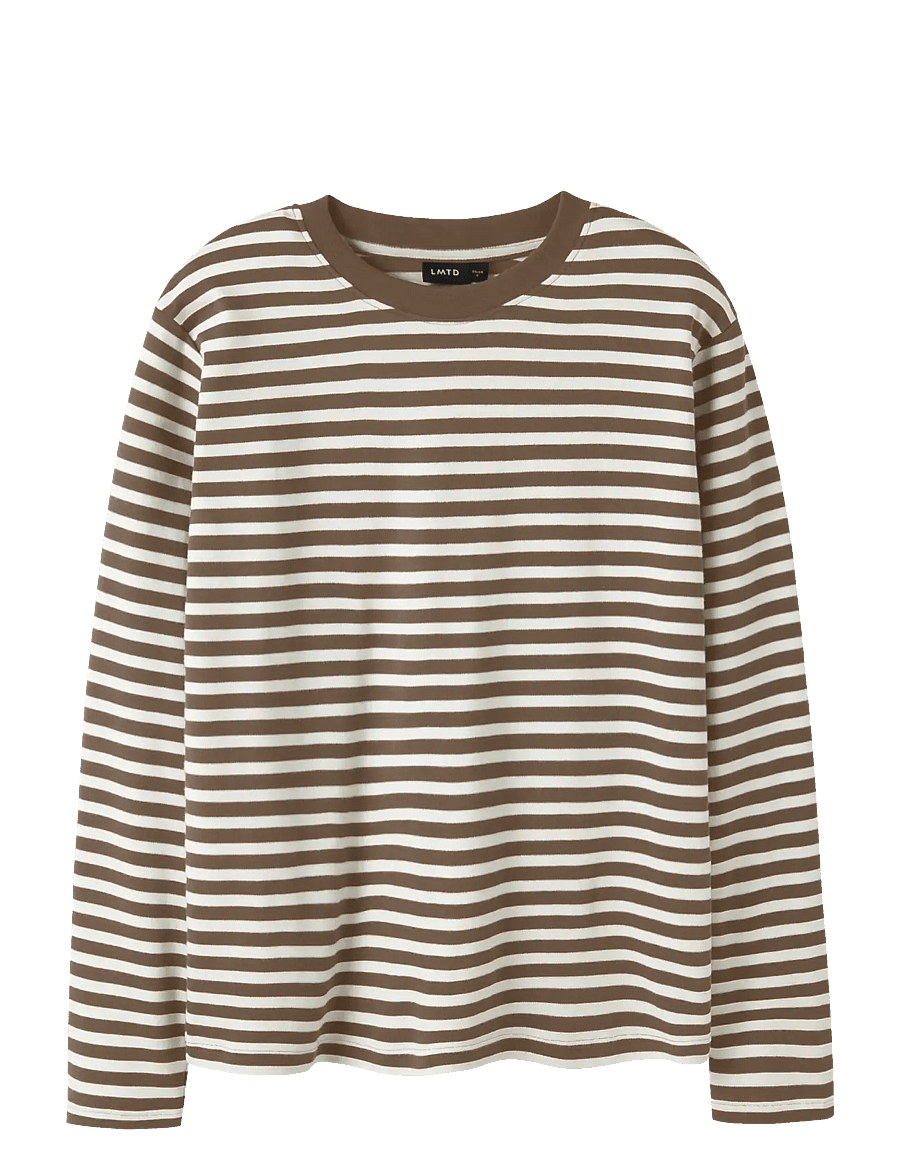LMTD - NLNRAIN LS RLX TOP - langärmelig - chocolate chip - 0