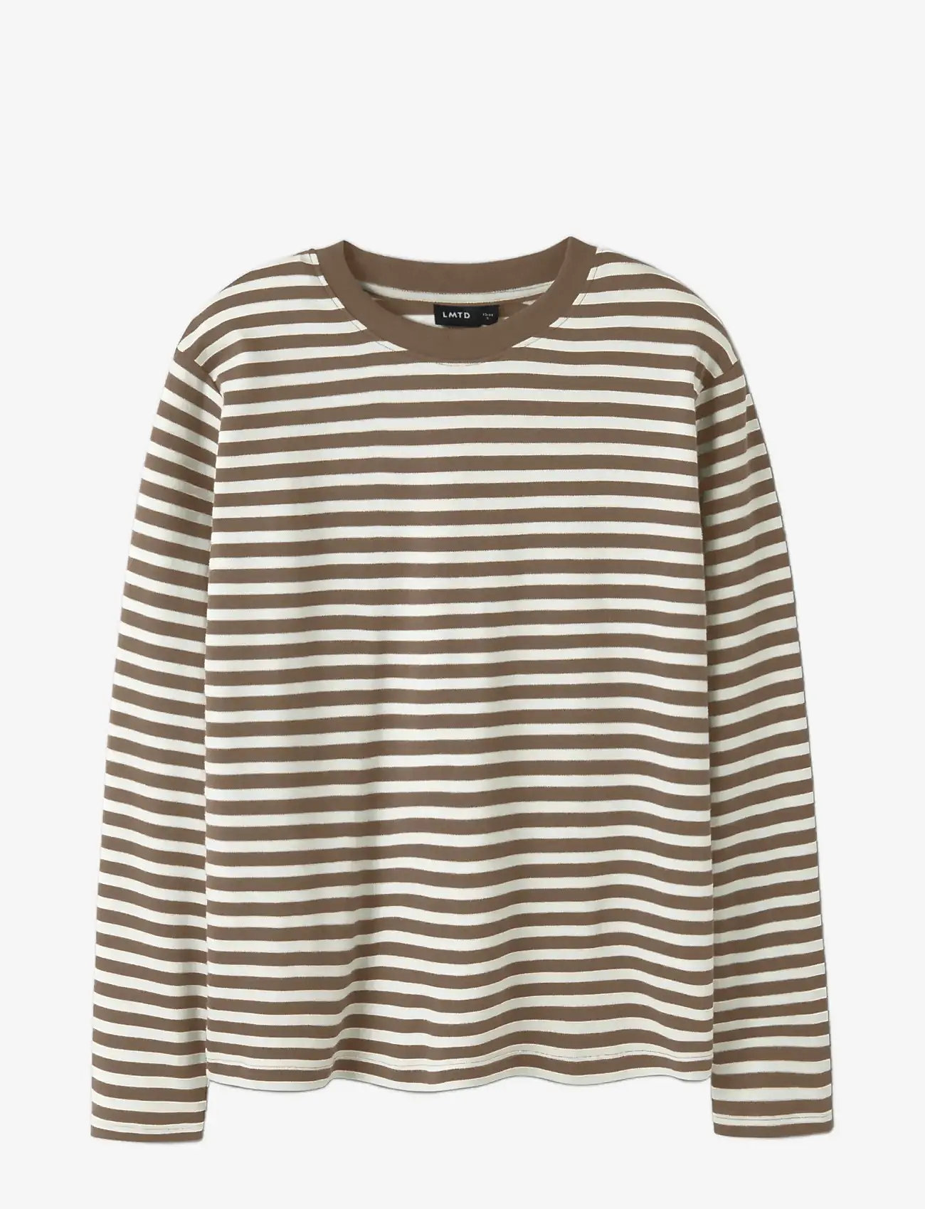 LMTD - NLNRAIN LS RLX TOP - pikkade varrukatega t-särgid - chocolate chip - 2