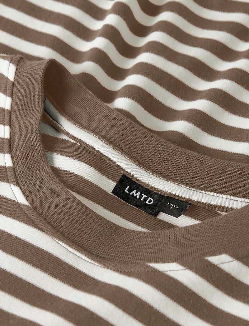 LMTD - NLNRAIN LS RLX TOP - pikkade varrukatega t-särgid - chocolate chip - 4