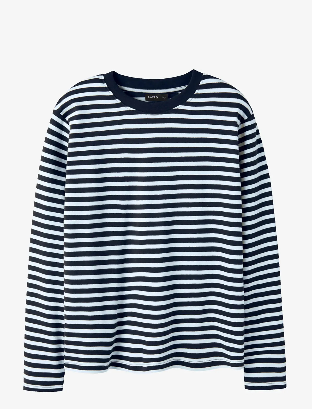 LMTD - NLNRAIN LS RLX TOP - langermede t-skjorter - navy blazer - 0