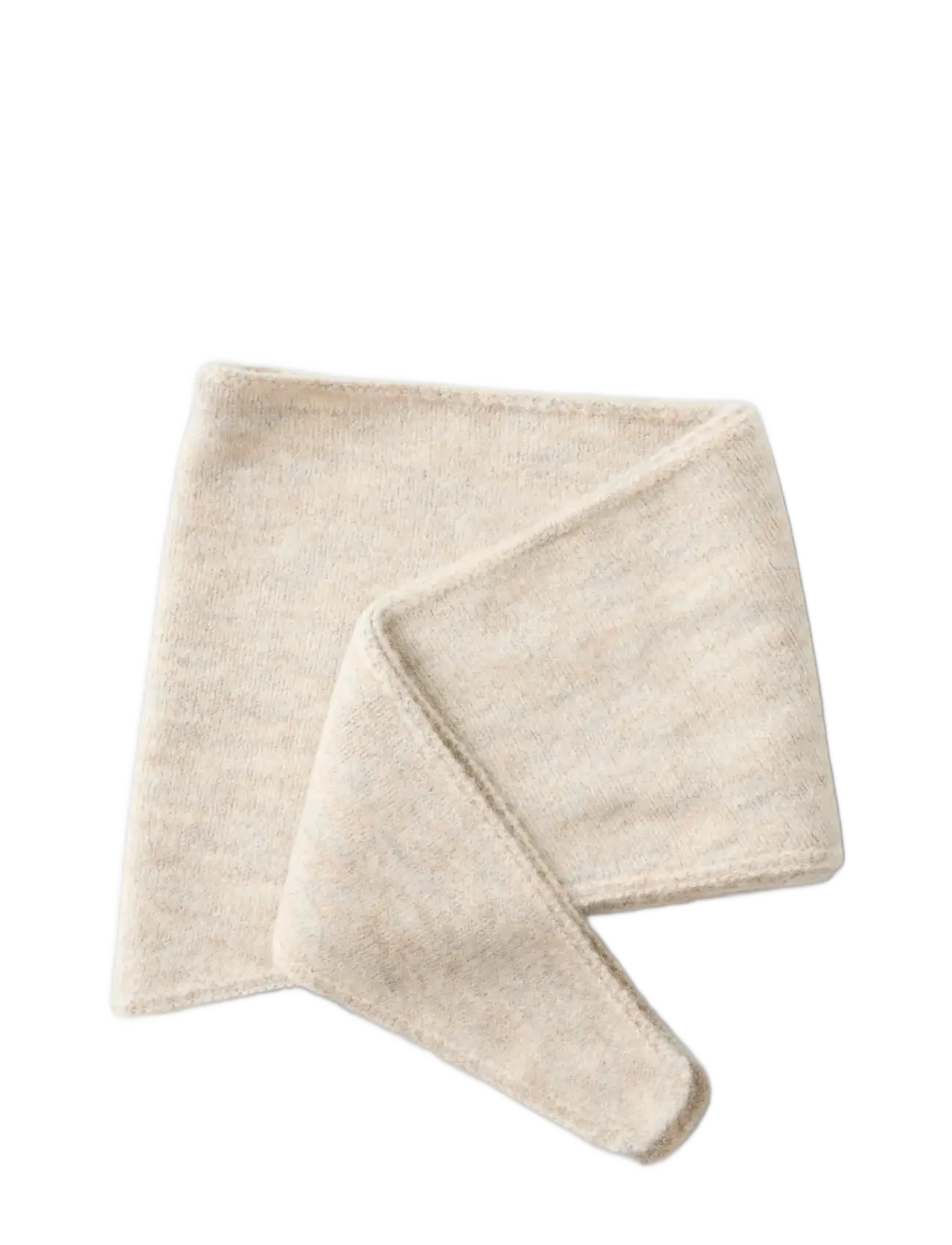 LMTD - NLFLODET KNIT TRIANGLE SCARF - winteraccessoires - peyote melange - 1