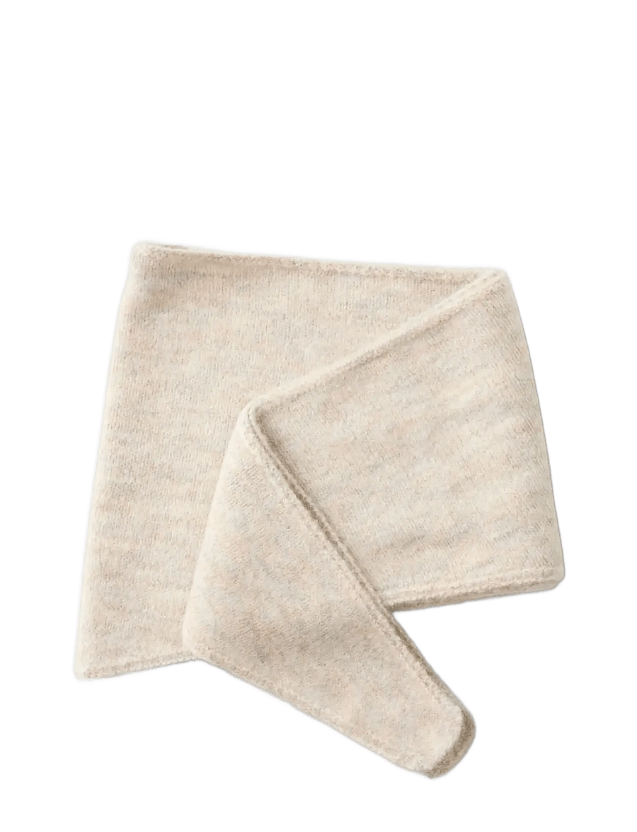 LMTD - NLFLODET KNIT TRIANGLE SCARF - winteraccessoires - peyote melange - 1