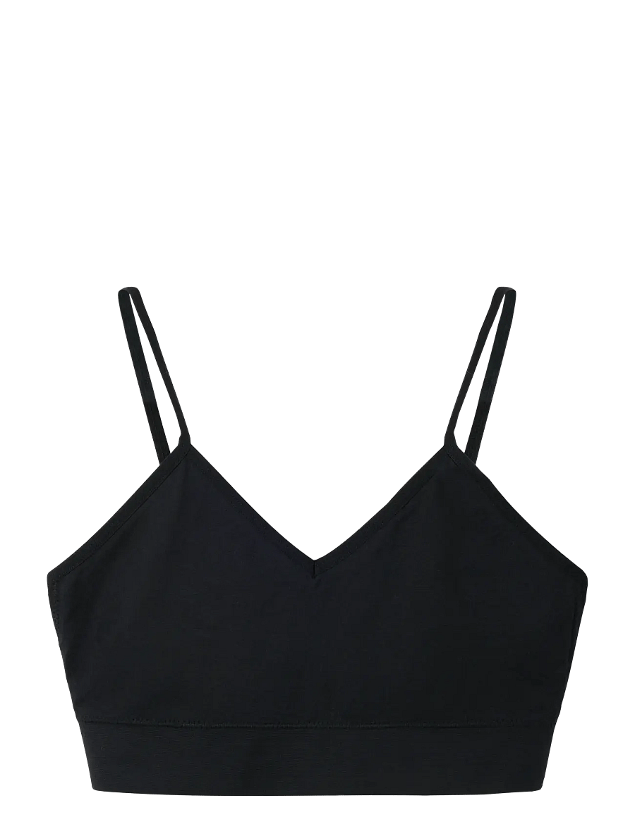 LMTD - NLFBETTY SEAMLESS BRALETTE NOOS - toppar - black - 0