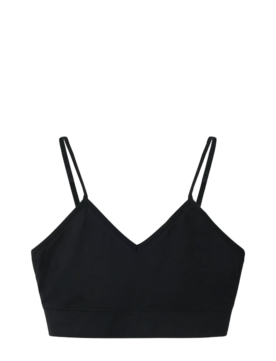 LMTD - NLFBETTY SEAMLESS BRALETTE NOOS - toppar - black - 2