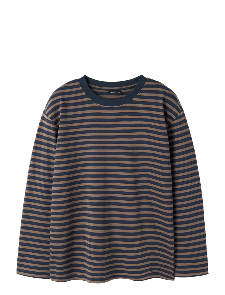 LMTD - NLFRAIN LS RLX TOP - navy blazer - 0