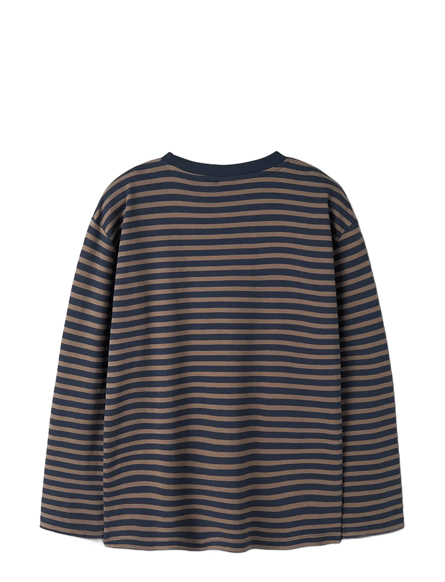 LMTD - NLFRAIN LS RLX TOP - navy blazer - 1