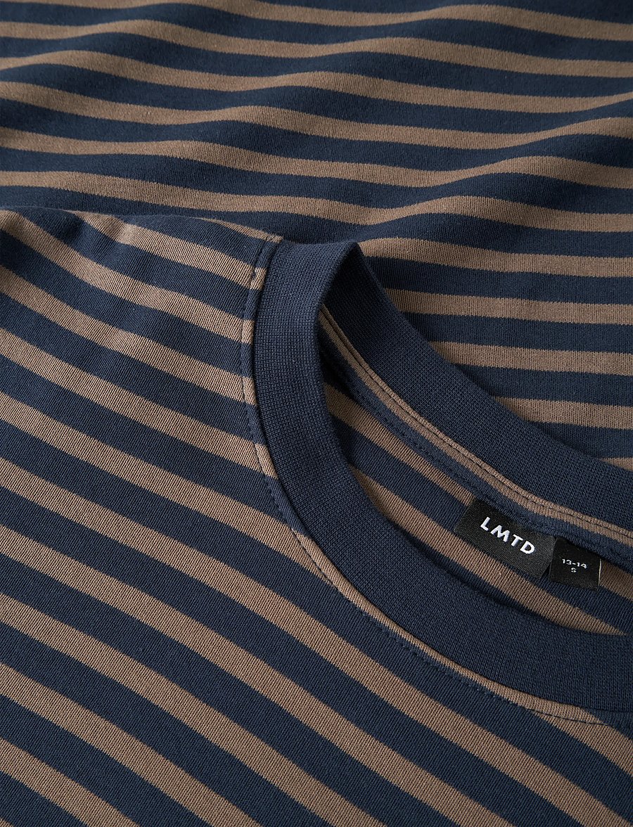LMTD - NLFRAIN LS RLX TOP - navy blazer - 3
