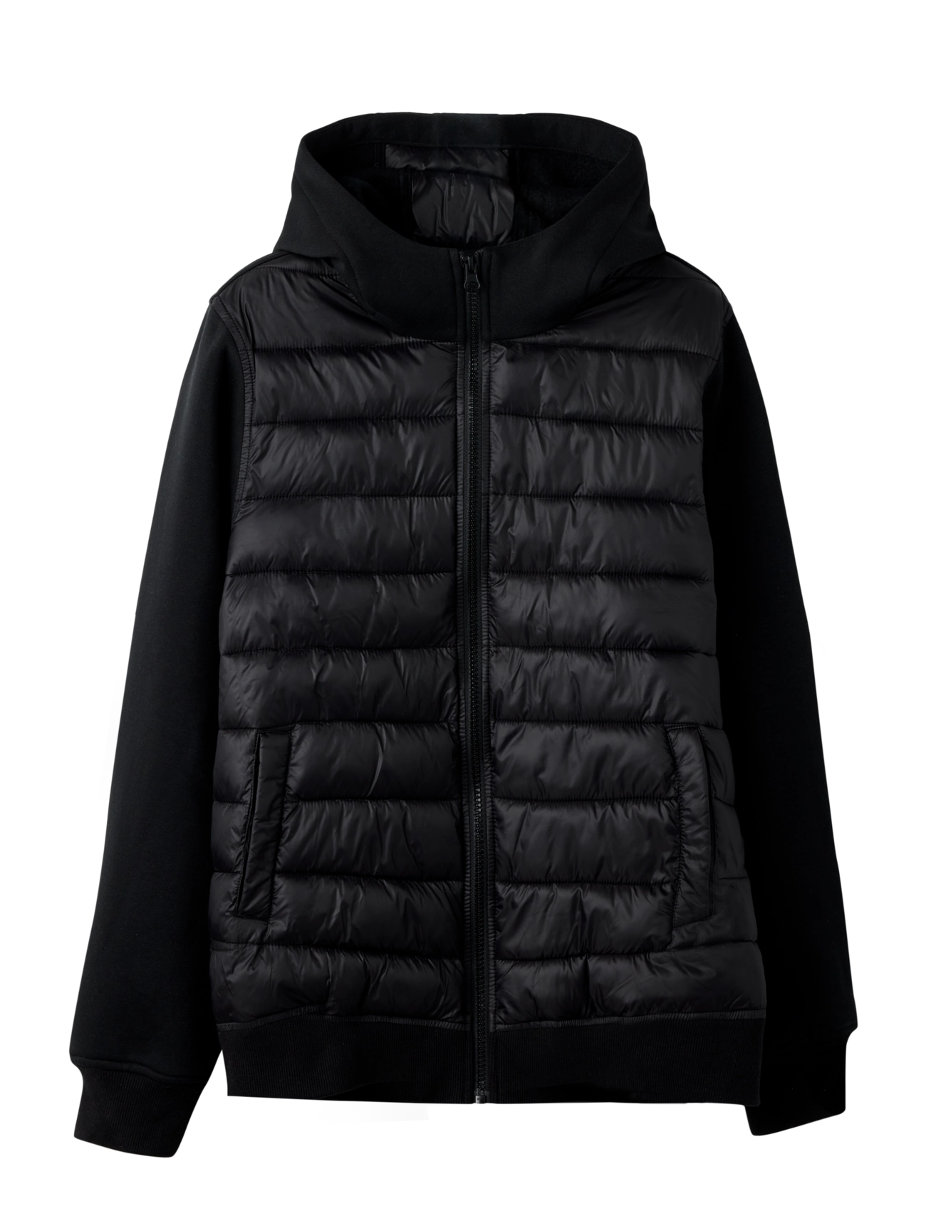 LMTD NLMNOMBI LS JACKET - Teens 9-14 years - BLACK / black