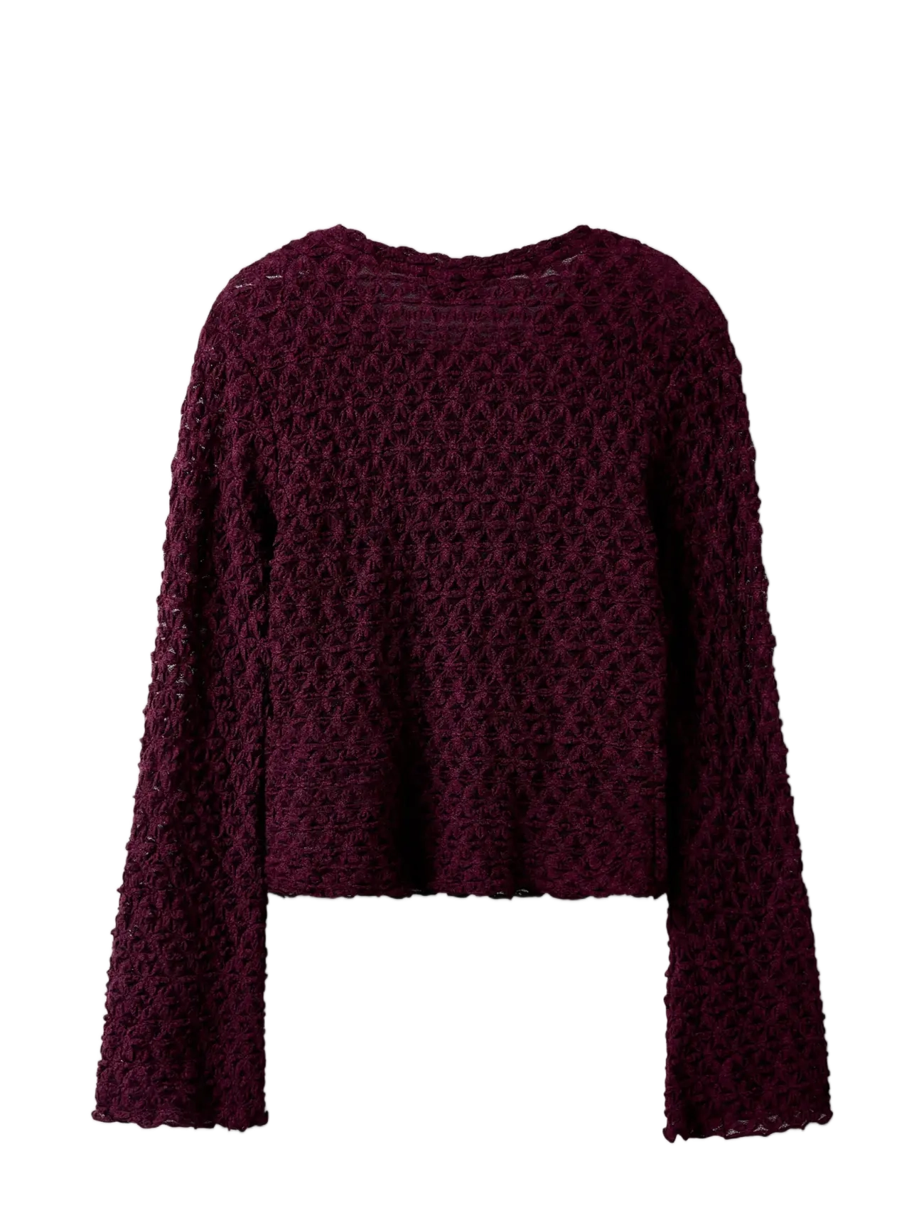 LMTD - NLFROSANI LS LACE BELL SLEEVE TOP - pullover - fig - 1