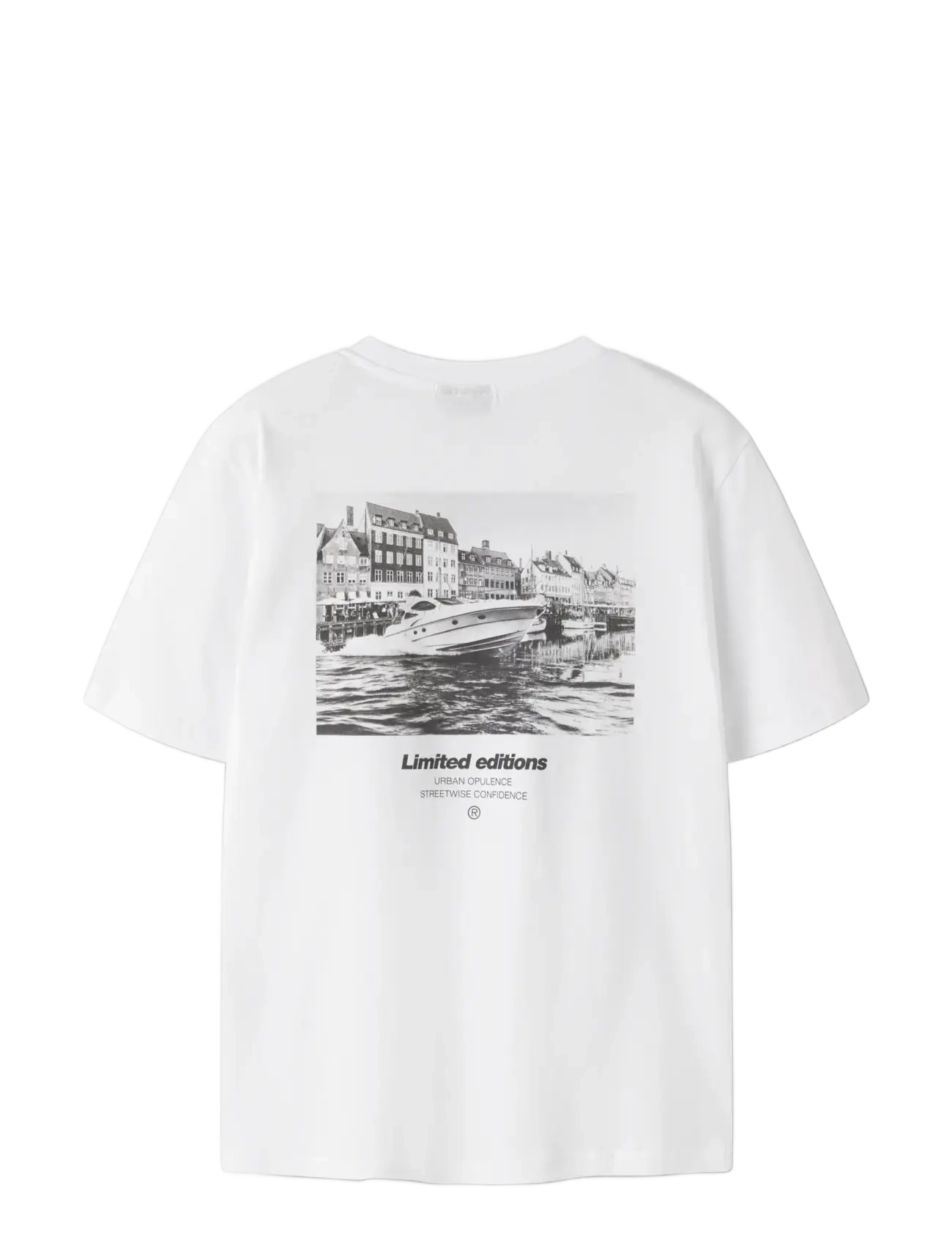 LMTD - NLNEDITION SS L TOP - short-sleeved t-shirts - bright white - 1