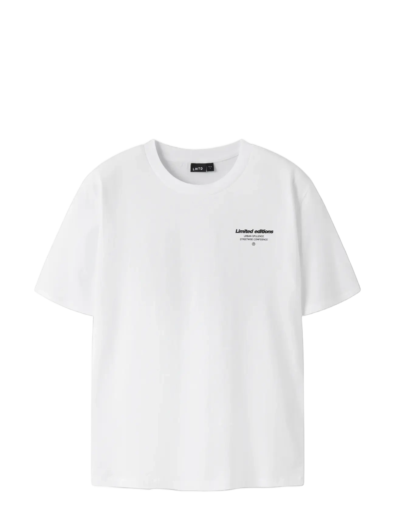 LMTD - NLNEDITION SS L TOP - short-sleeved t-shirts - bright white - 2