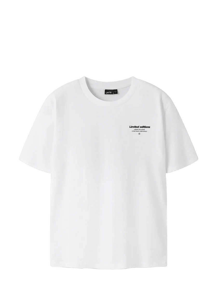 LMTD - NLNEDITION SS L TOP - kurzärmelige - bright white - 2