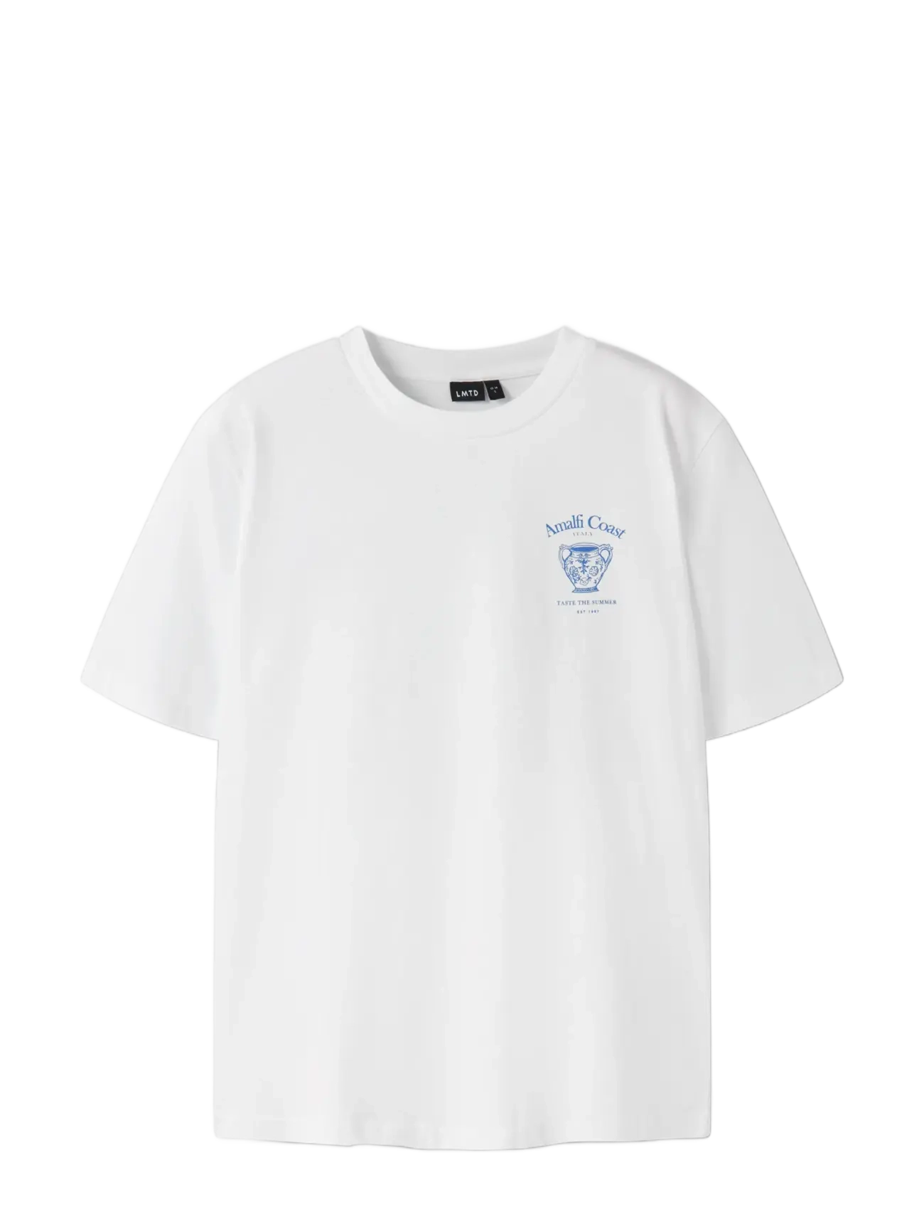 LMTD NLNCOAST SS L TOP - Teens 9-14 år - BRIGHT WHITE / white