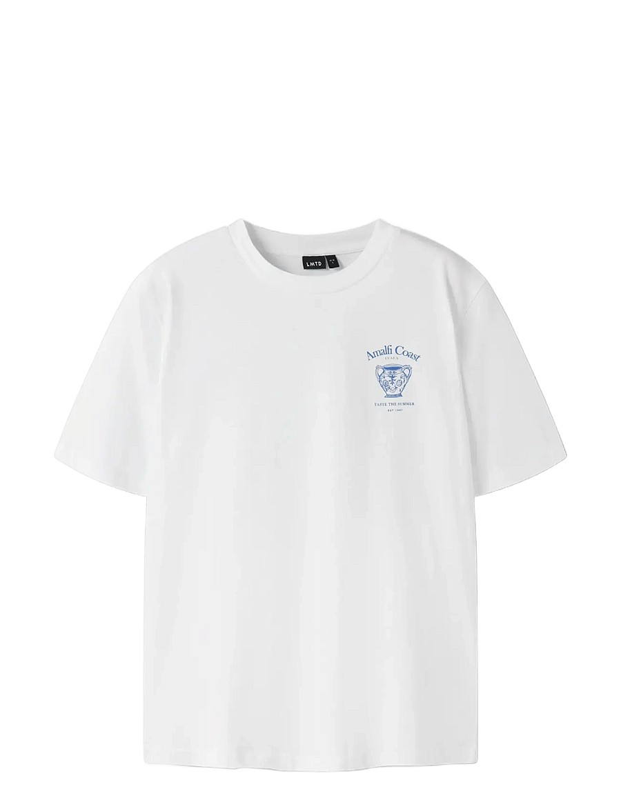 LMTD - NLNCOAST SS L TOP - kurzärmelige - bright white - 0