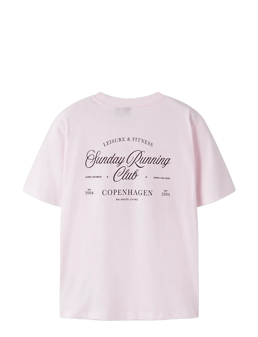 LMTD - NLNRUNS SS L TOP - spordisärgid - pink marshmallow - 1