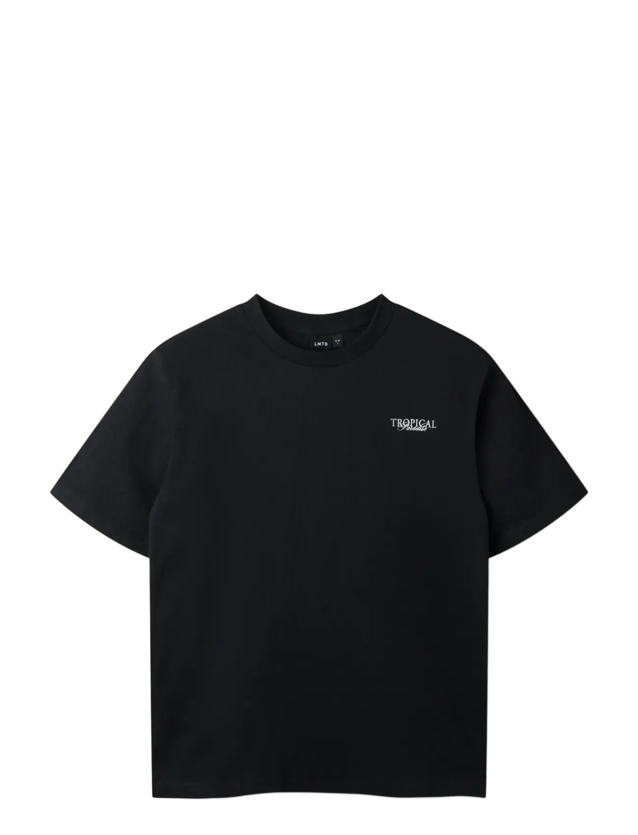 LMTD NLNTROPICAL SS L TOP - Back to school - BLACK / black
