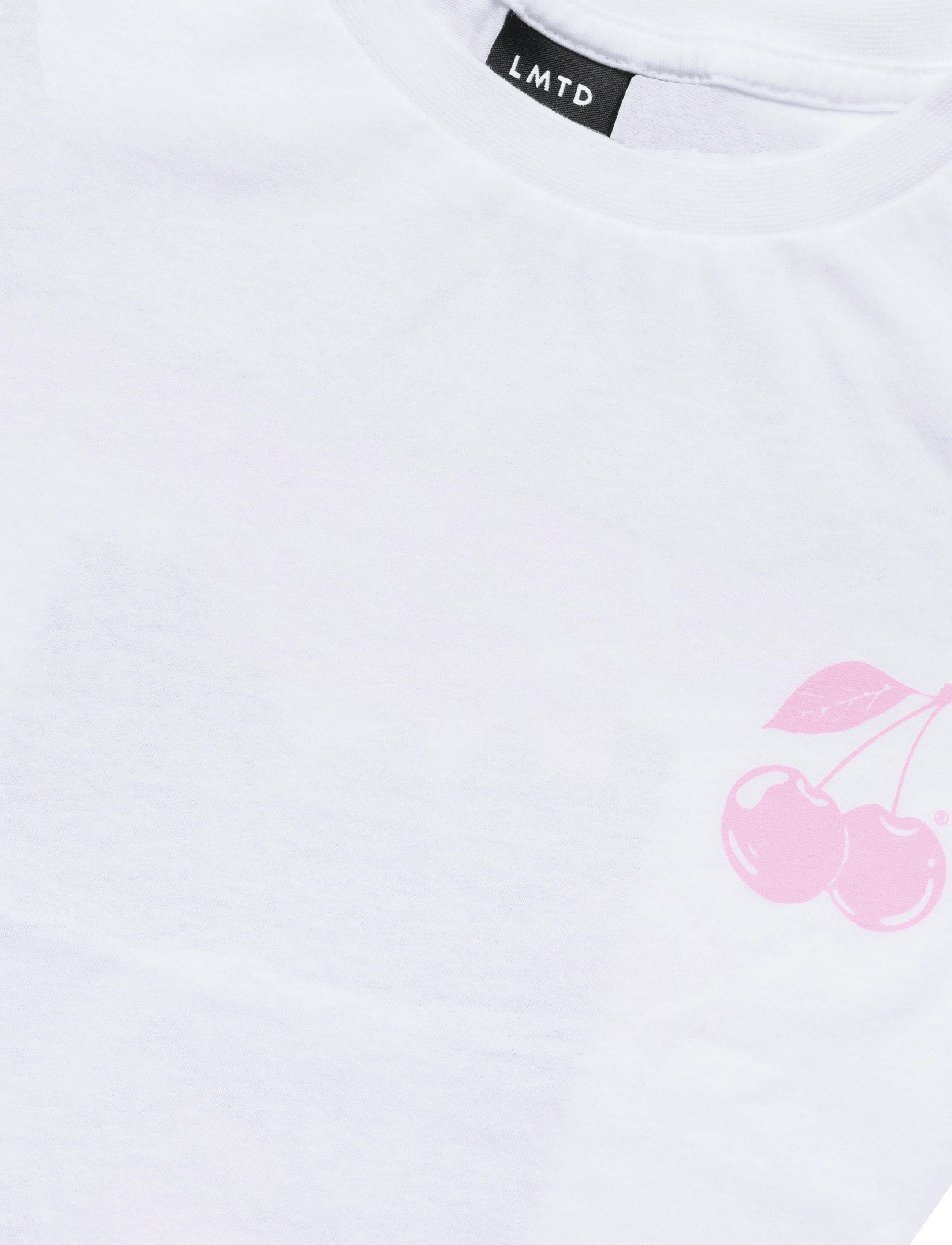 LMTD - NLFTERRY SS SHORT R TOP - kurzärmelige - bright white - 2
