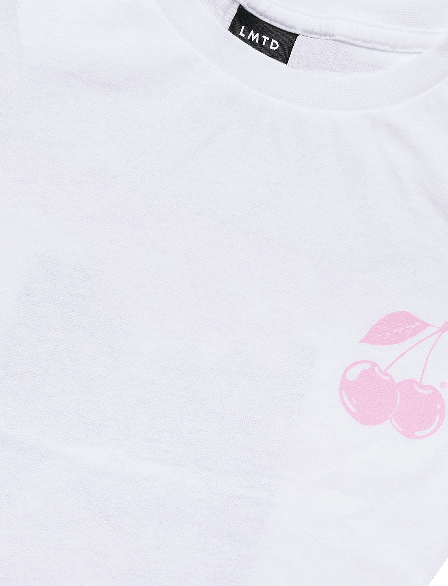 LMTD - NLFTERRY SS SHORT R TOP - kurzärmelige - bright white - 2