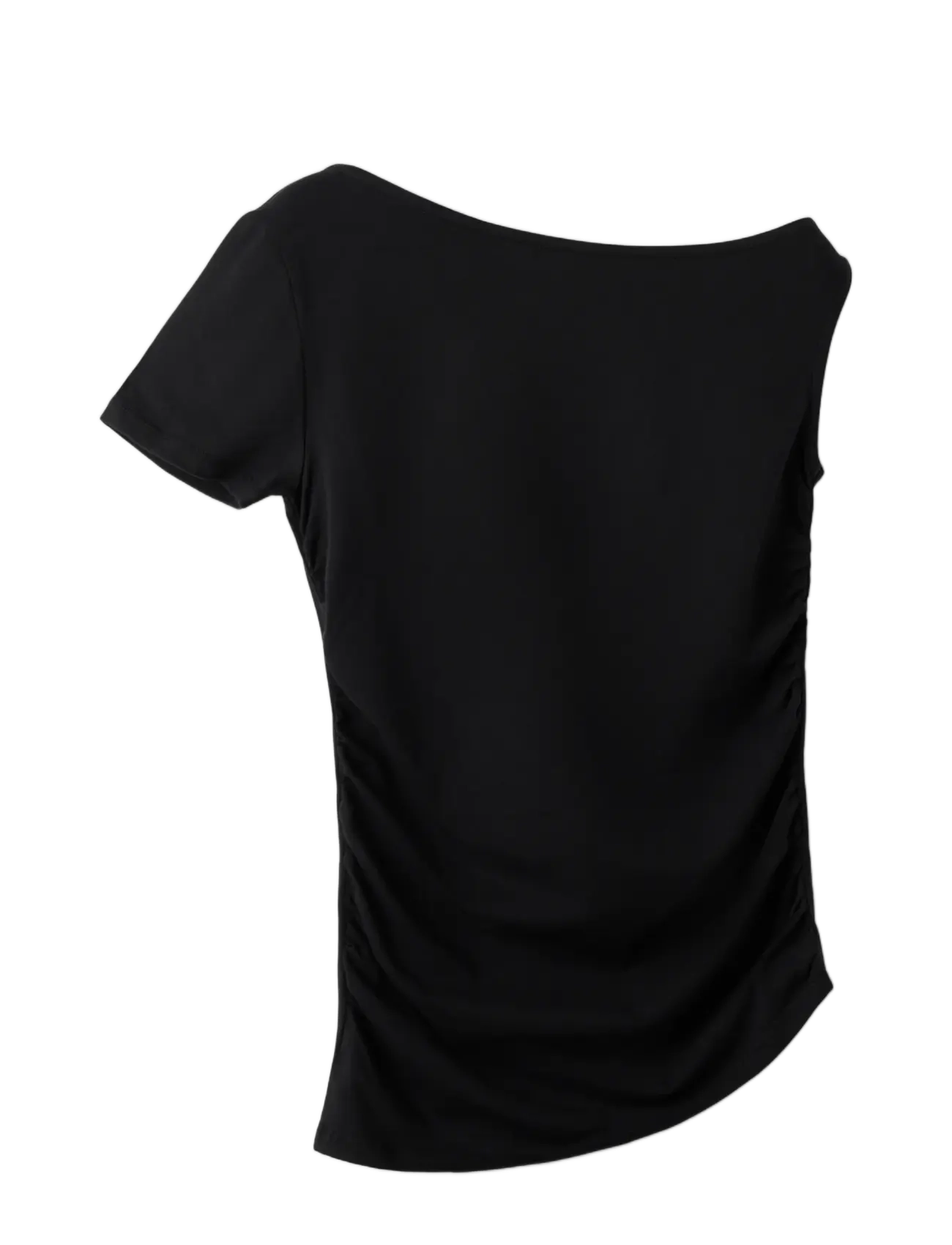 LMTD - NLFBENEDICTE SS WIDE NECK TOP - herbstliche kleidung - black - 2