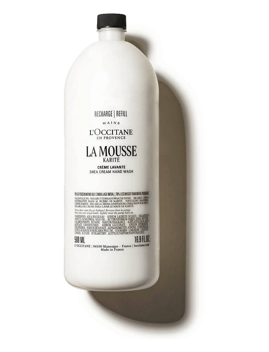 L'Occitane - Shea (Karité) Cream Hand Wash Refill 500ml - sæbe refills - 1017 - 0