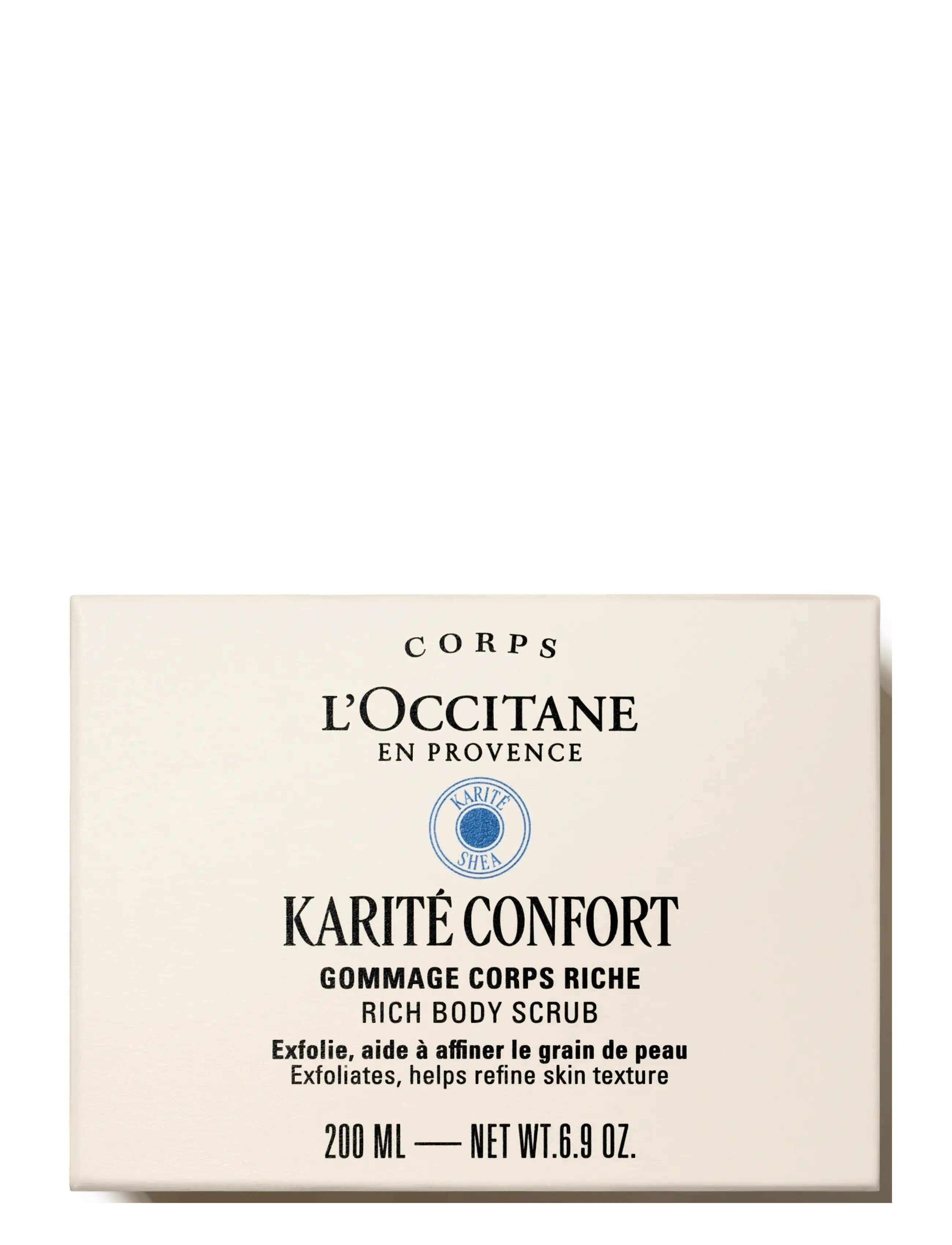 L'Occitane - Shea Butter (Karité) Rich Body Scrub 200ml - skrub & exfoliering - krop - 1017 - 1