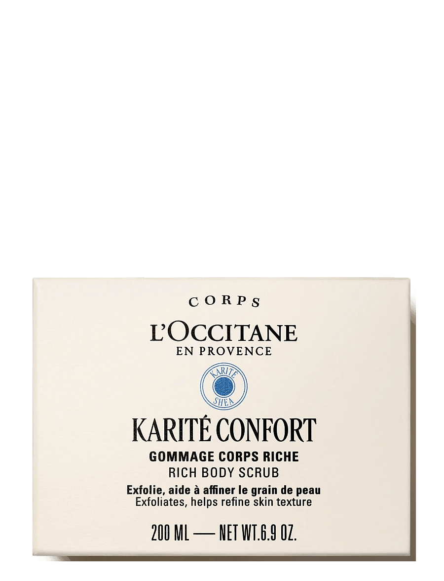 L'Occitane - Shea Butter (Karité) Rich Body Scrub 200ml - skrubb & exfoliators - kropp - 1017 - 1