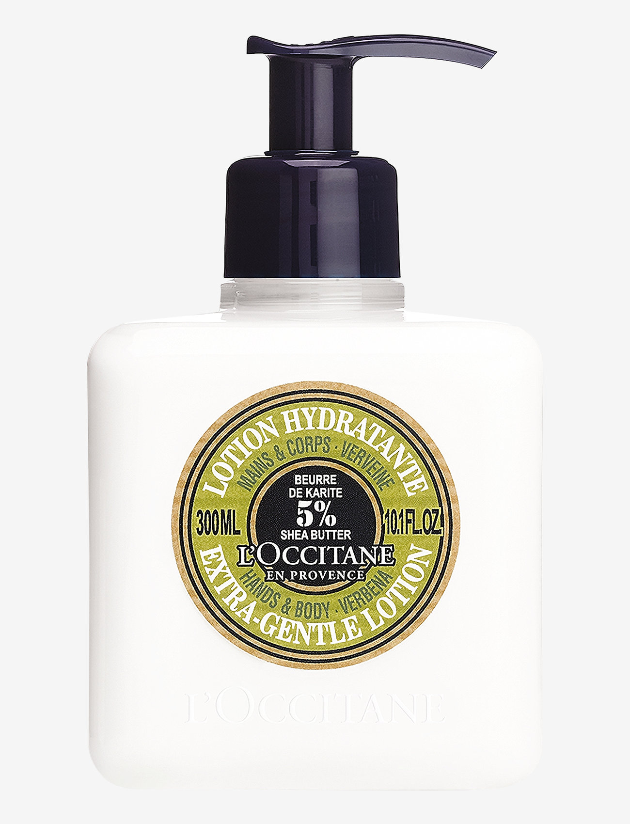 L'Occitane - Shea Verbena Hand & Body Lotion 300ml - lotion & cream - clear - 0