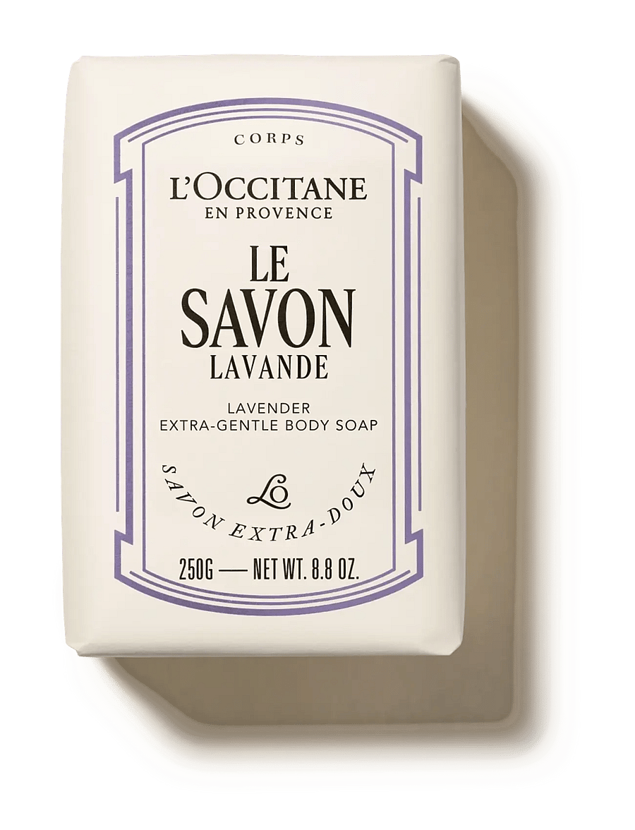 L'Occitane - Shea Butter (Karité) Lavender Body Soap 250g - sápustykki - 1017 - 1