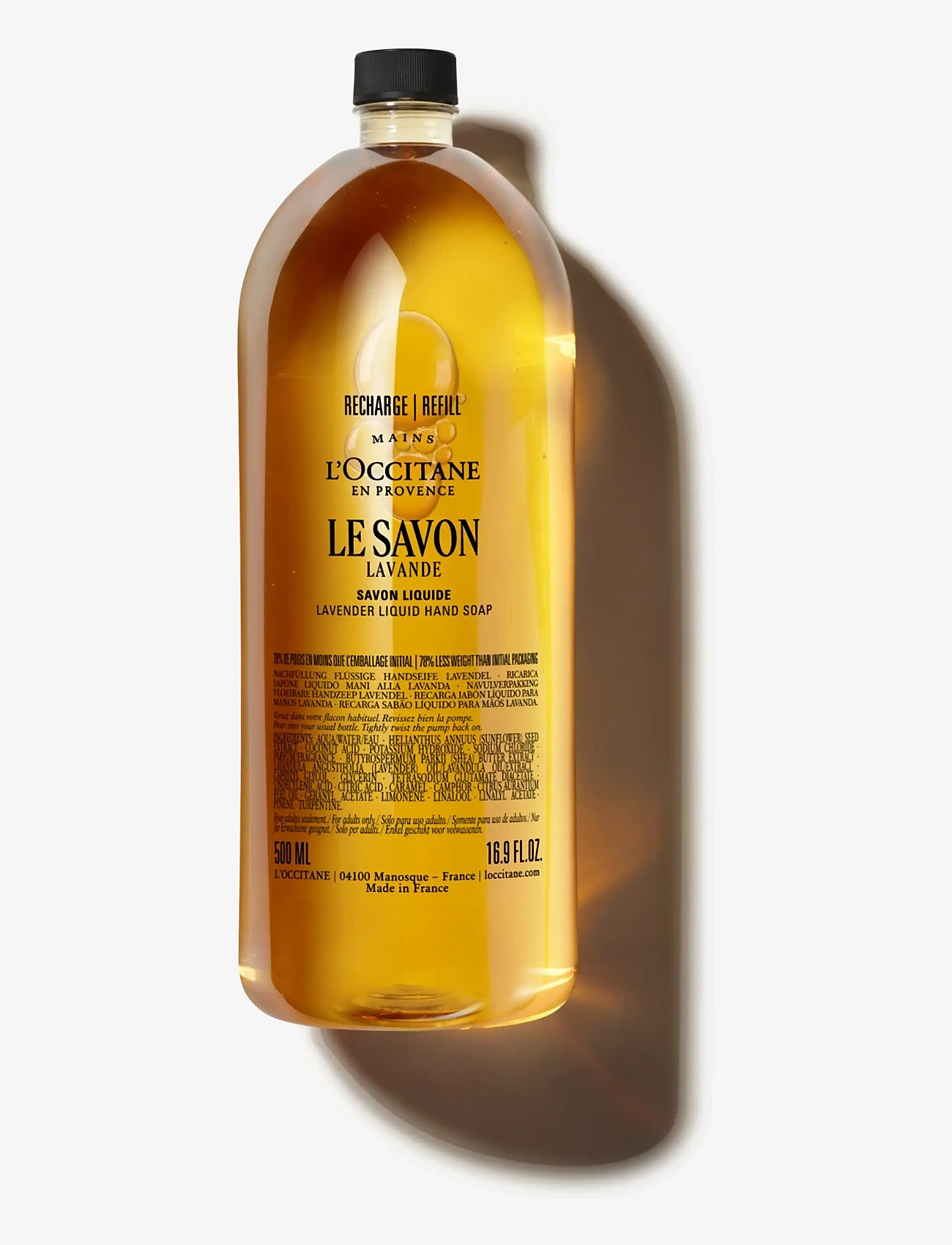 L'Occitane - Karité (Shea butter)Lavender Liquid Hand Soap Refill 500ml - sæbe refills - no color - 0