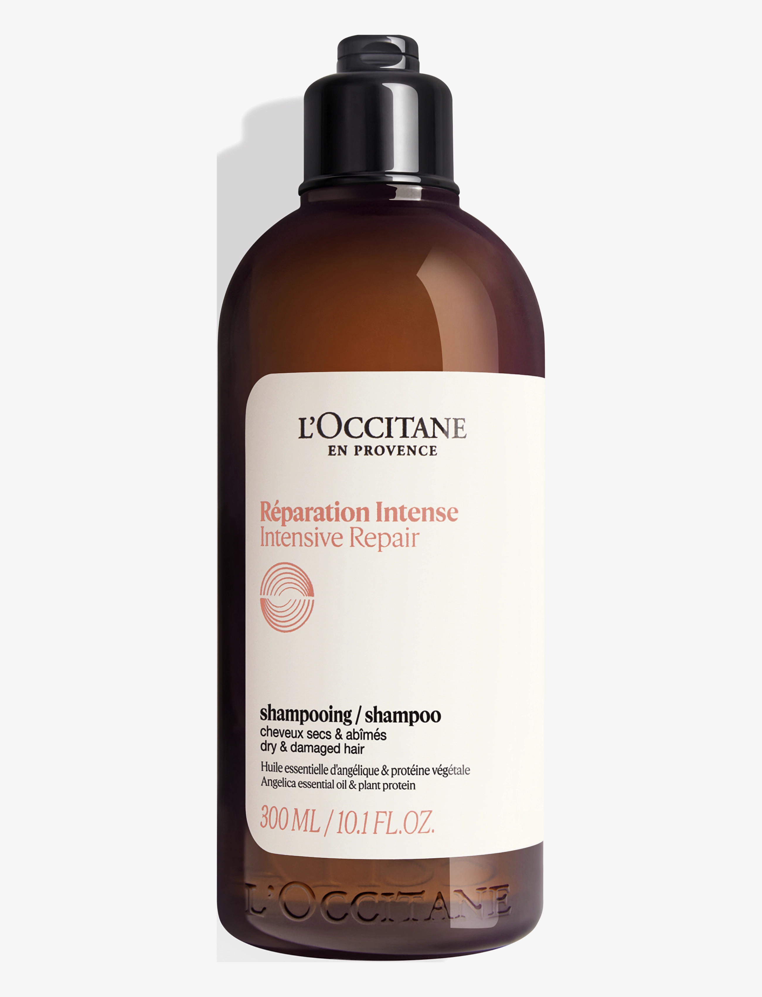 L'Occitane Intensive Repair Shampoo 300Ml, Sølvshampoo, Nude, Str: 300 ML