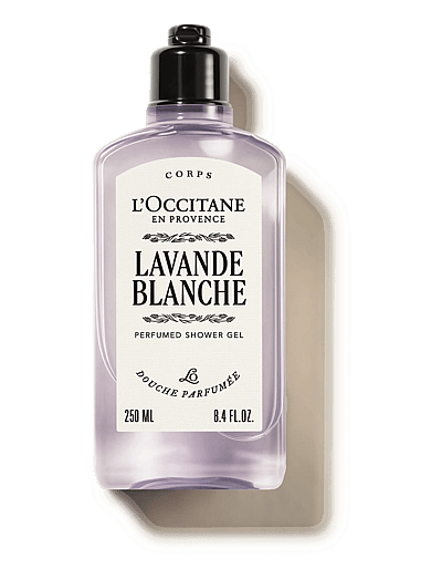 L'Occitane Lavande Blanche (White Lavender) Shower Gel 250ml - Kroppsvård - NO COLOR / undefined